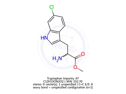 Chemical structure of Tryptophan Impurity 240