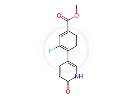 Chemical structure of 5-(2-Fluoro-4-methoxycarbonylphenyl)-2-hydroxypyridine