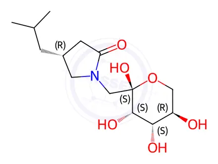 Chemical structure of Pregabalin Impurity PD0224377