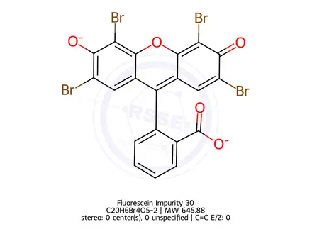 Chemical structure of Eosin Y bis(tetrabutylammonium salt)