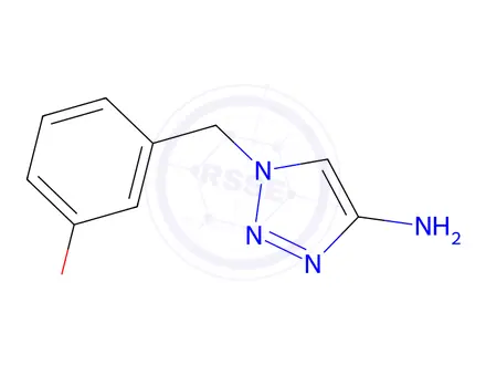 Chemical structure of 1-(3-Methoxybenzyl)-1h-1,2,3-triazol-4-amine