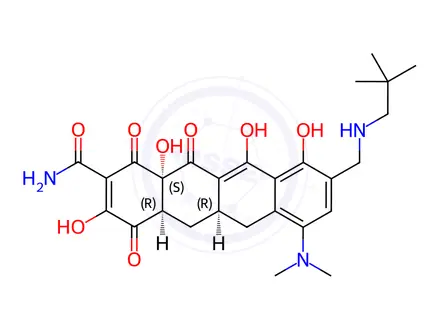 Chemical structure of Omadacycline 4-one Impurity