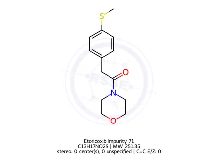 Chemical structure of Etoricoxib Impurity 148