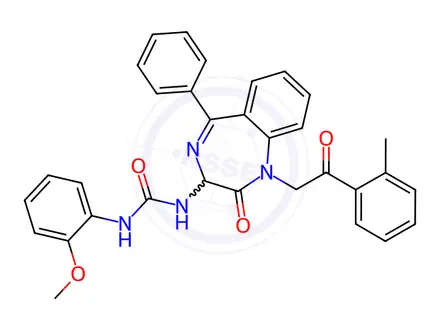 Chemical structure of YM 022 Impurity 45