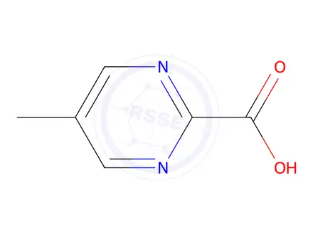 Chemical structure of 5-Methylpyrimidine-2-carboxylic Acid