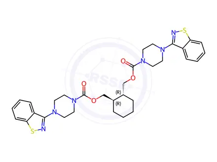 Chemical structure of Lurasidone Impurity 135