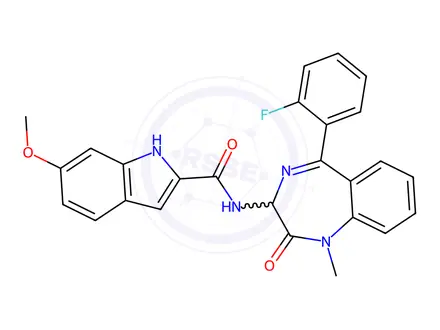 Chemical structure of Devazepide Impurity 67