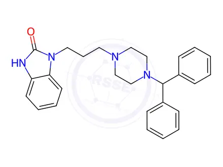 Chemical structure of Oxatomide
