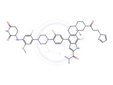 Chemical structure of ENMD 1068 Impurity 54