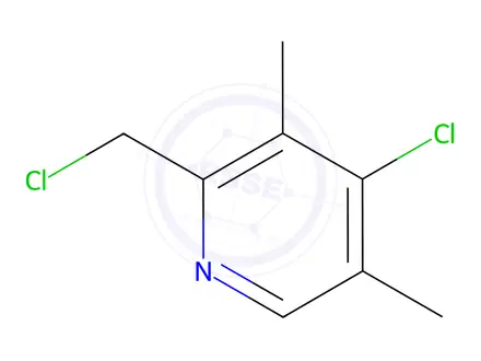 Chemical structure of Omeprazole Impurity 155