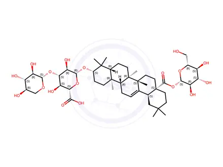 Chemical structure of Momordin IIc