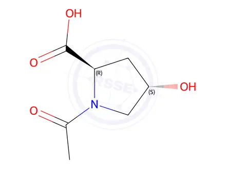 Chemical structure of Oxaceprol Impurity 4