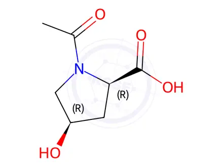 Chemical structure of Oxaceprol Impurity 2