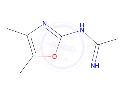 Chemical structure of N-(4,5-Dimethyloxazol-2-yl)acetimidamide