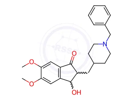 Chemical structure of 3-Hydroxy Donepezil