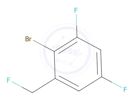 Chemical structure of 2-Bromo-1,5-difluoro-3-(fluoromethyl)benzene