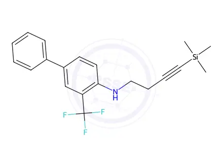 Chemical structure of Palovarotene Impurity 8