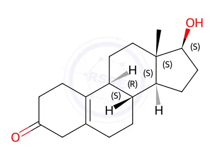 Chemical structure of Prenortestosterone