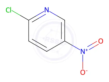 Chemical structure of 2-Chloro-5-nitropyridine