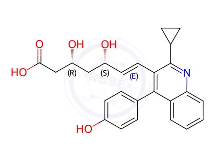 Chemical structure of Pitavastatin Impurity 69 (847849-72-3)