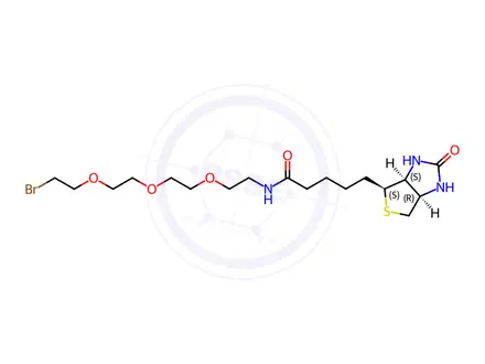 Chemical structure of Biotin Impurity 30
