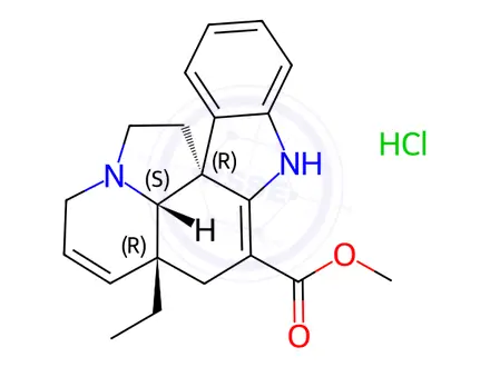 Chemical structure of Tabersonine Hydrochloride