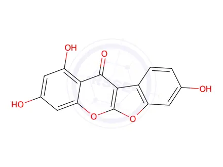 Chemical structure of Lupinalbin A