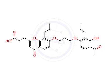 Chemical structure of FPL 59257