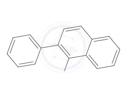Chemical structure of 1-Amino-2-phenylnaphthalene