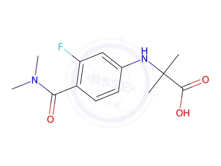 Chemical structure of Enzalutamide Impurity 71