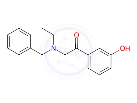 Chemical structure of Etilefrine Hydrochloride Impurity 4 (Etilefrine Hydrochloride EP Impurity D)