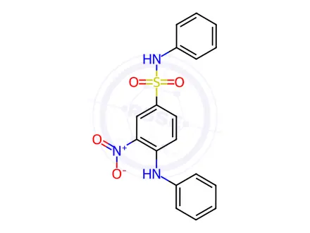 Chemical structure of Disperse Yellow 42