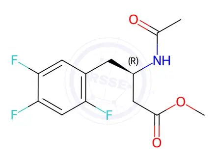 Chemical structure of Sitagliptin Impurity 216