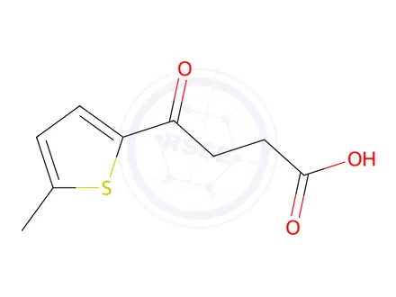 Chemical structure of 4-(5-methylthiophen-2-yl)-4-oxobutanoic Acid