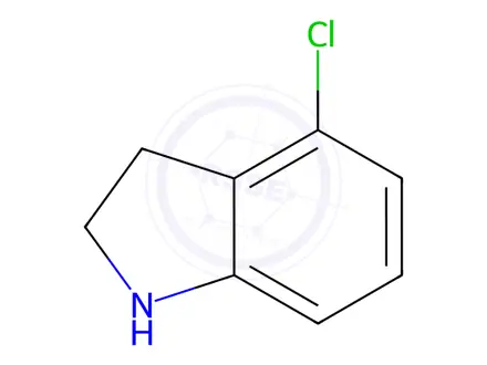 Chemical structure of 4-Chloroindoline