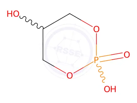 Chemical structure of 1,3-Cyclic Glycerophosphate