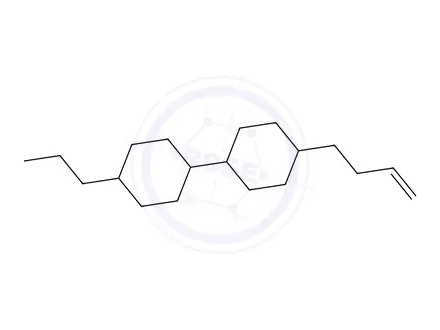 Chemical structure of TRANS,TRANS-4-BUT-3-ENYL-4''-PROPYL-BICYCLOHEXYL
