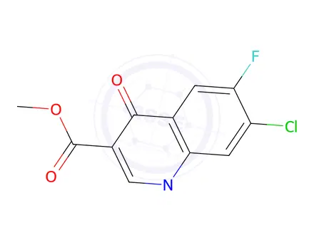 Chemical structure of Ciprofloxacin Impurity 67