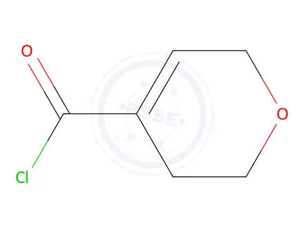 Chemical structure of 3,6-Dihydro-2H-pyran-4-carbonyl chloride