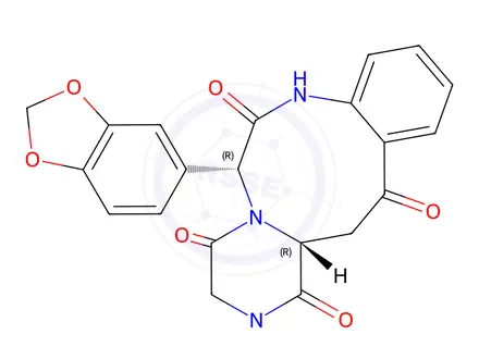 Chemical structure of Tadalafil EP Impurity H