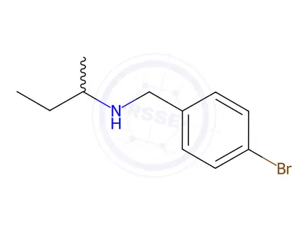 Chemical structure of [(4-Bromophenyl)methyl](butan-2-yl)amine