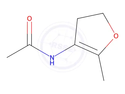 Chemical structure of N-(2-Methyl-4,5-dihydrofuran-3-yl)acetamide