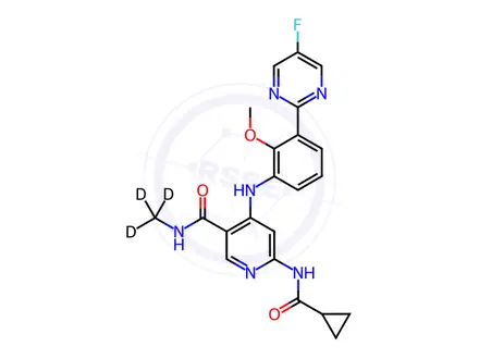 Chemical structure of BMS-986202