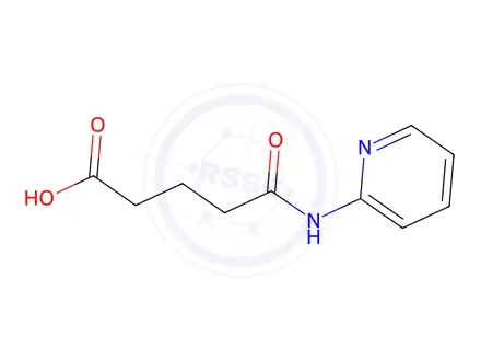 Chemical structure of 5-Oxo-5-(pyridin-2-ylamino)pentanoic acid