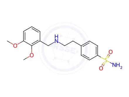 Chemical structure of Amosulalol Hydrochloride Impurity 128