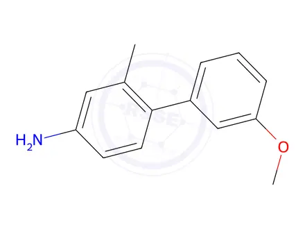 Chemical structure of 3'-Methoxy-2-methyl-[1,1'-biphenyl]-4-amine