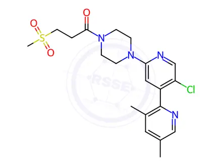 Chemical structure of PF-5274857