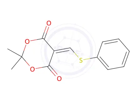 Chemical structure of 2,2-DIMETHYL-5-[(PHENYLSULFANYL)METHYLENE]-1,3-DIOXANE-4,6-DIONE