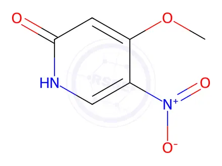 Chemical structure of 2-Hydroxy-4-methoxy-5-nitropyridine