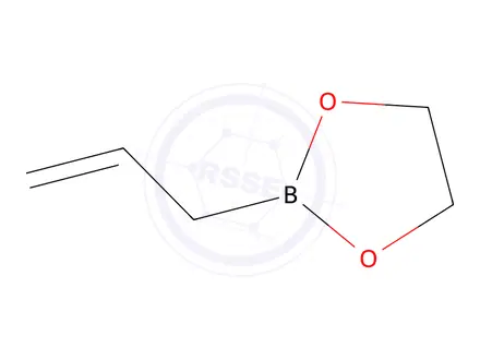Chemical structure of 2-Allyl-1,3,2-dioxaborolane